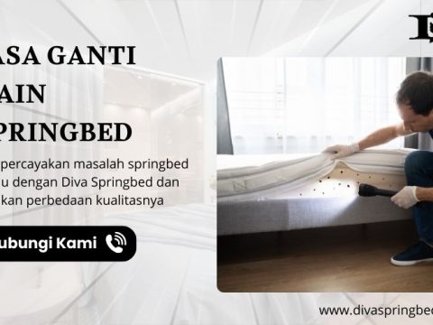Jasa Ganti Kain Springbed